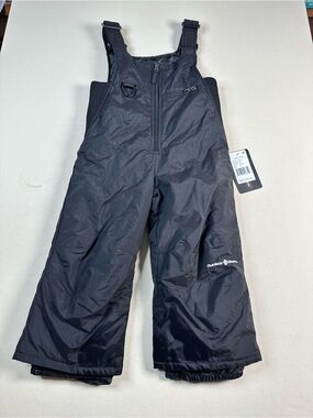 Outdoor Gear Kids' Black Snow Overalls 3T